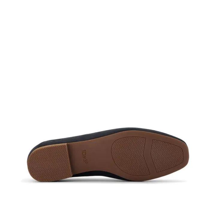 Toms Flats and Loafers Lara Flat Black Leather 8211 Women Toms Flats and Loafers Lara Flat Black Leather 8211 Women
