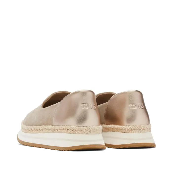 Toms Slip Ons Jocelyn Espadrille Sneaker Suede Dune 8211 Women