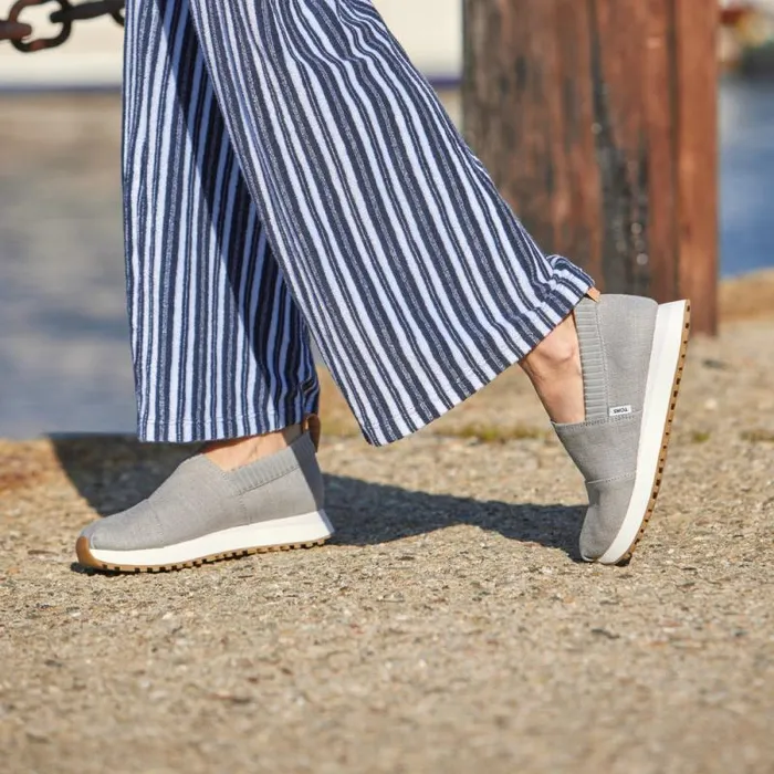 Toms Slip Ons Resident 20 Sneaker Drizzle Grey Heritage Canvas 8211 Women Toms Slip Ons Resident 20 Sneaker Drizzle Grey Heritage Canvas 8211 Women
