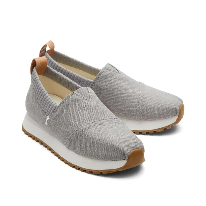 Toms Slip Ons Resident 20 Sneaker Drizzle Grey Heritage Canvas 8211 Women Toms Slip Ons Resident 20 Sneaker Drizzle Grey Heritage Canvas 8211 Women