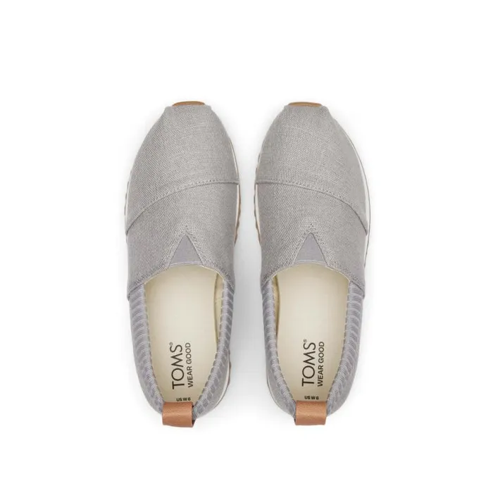 Toms Slip Ons Resident 20 Sneaker Drizzle Grey Heritage Canvas 8211 Women Toms Slip Ons Resident 20 Sneaker Drizzle Grey Heritage Canvas 8211 Women