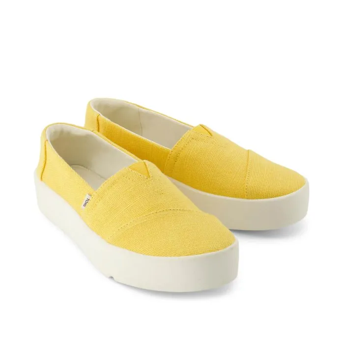 Toms Slip Ons Verona Slip On Sneaker Pineapple Yellow 8211 Women Toms Slip Ons Verona Slip On Sneaker Pineapple Yellow 8211 Women
