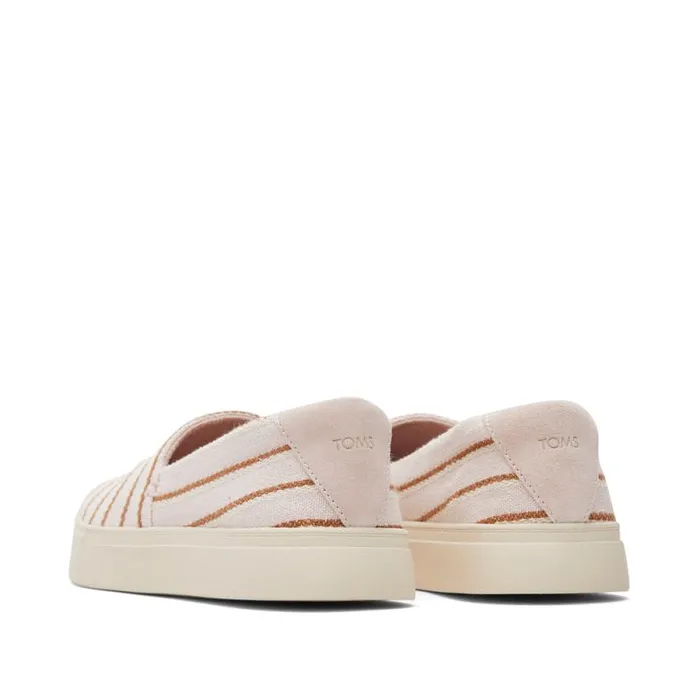Toms Sneakers Kameron Slip On Sneaker Stripes Ballet Pink 8211 Women Toms Sneakers Kameron Slip On Sneaker Stripes Ballet Pink 8211 Women