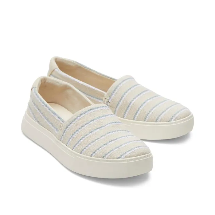 Toms Sneakers Kameron Slip On Sneaker Stripes Fog 8211 Women Toms Sneakers Kameron Slip On Sneaker Stripes Fog 8211 Women
