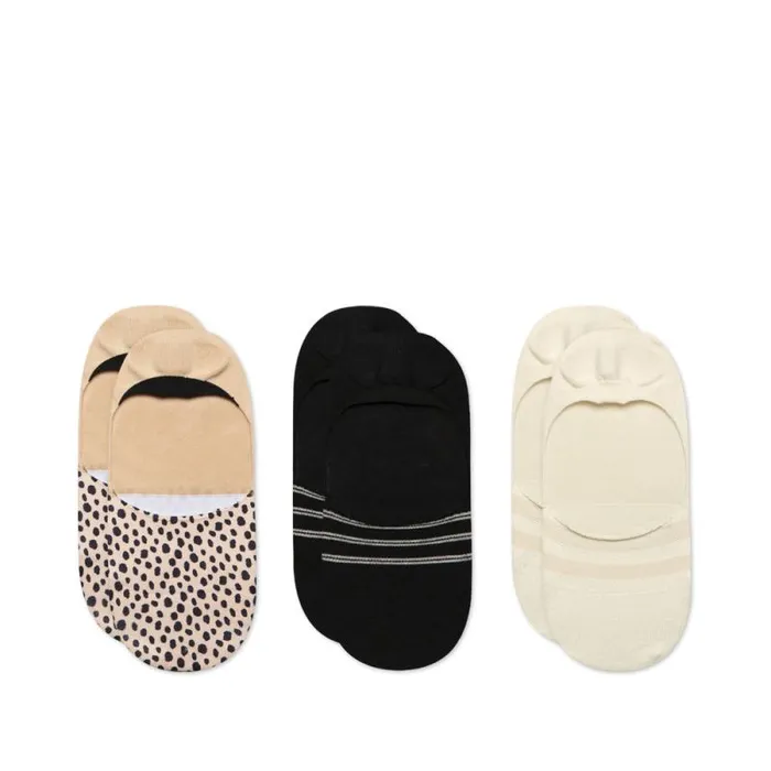 Toms Socks Classic No Show Socks 3 Pack Mini Cheetah 8211 Gear