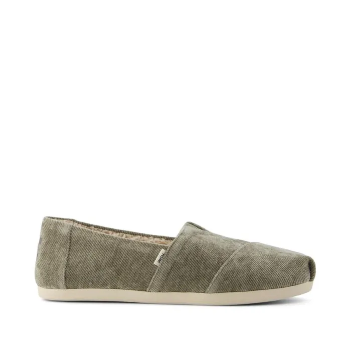 Toms TOMS Classics Alpargata Cloudbound Basil Green Cozy Corduroy 8211 Women