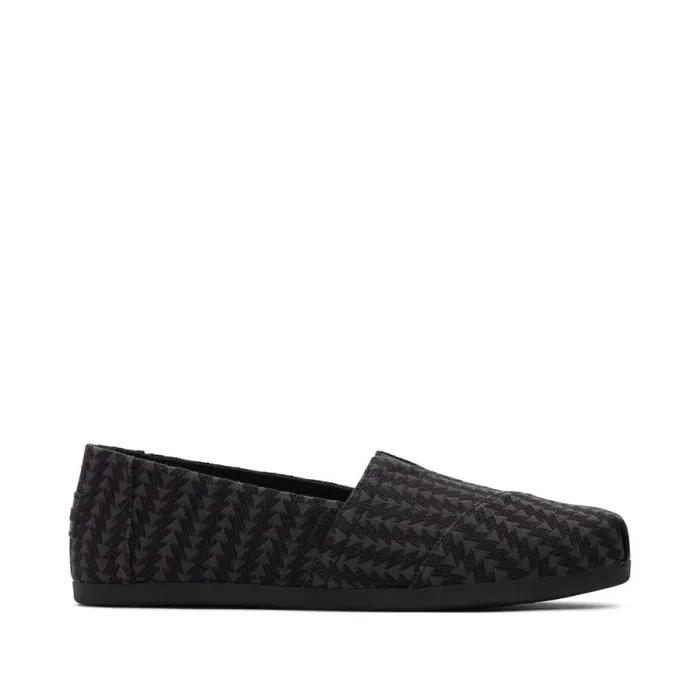 Toms TOMS Classics Alpargata Cloudbound Black Triangle Woven 8211 Women