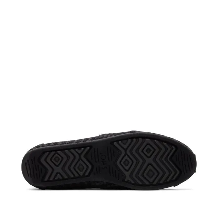 Toms TOMS Classics Alpargata Cloudbound Black Triangle Woven 8211 Women