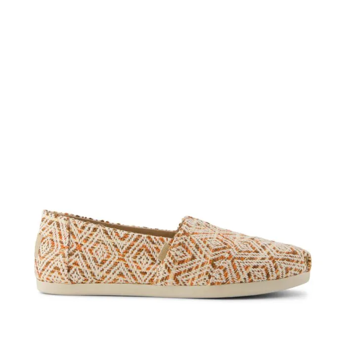 Toms TOMS Classics Alpargata Cloudbound Geo Woven Tan 8211 Women