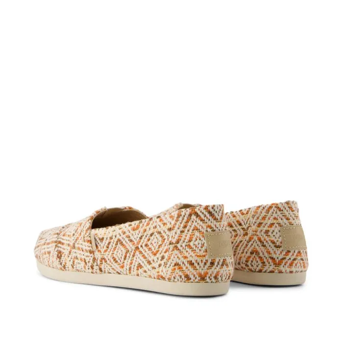 Toms TOMS Classics Alpargata Cloudbound Geo Woven Tan 8211 Women Toms TOMS Classics Alpargata Cloudbound Geo Woven Tan 8211 Women