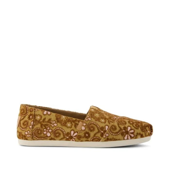 Toms TOMS Classics Alpargata Cloudbound Golden Honey Floral Brocade 8211 Women