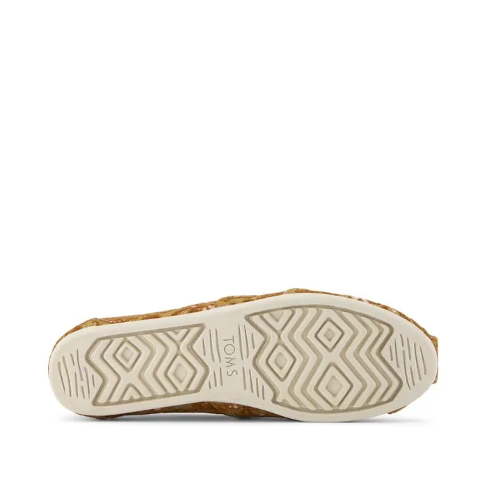 Toms TOMS Classics Alpargata Cloudbound Golden Honey Floral Brocade 8211 Women Toms TOMS Classics Alpargata Cloudbound Golden Honey Floral Brocade 8211 Women