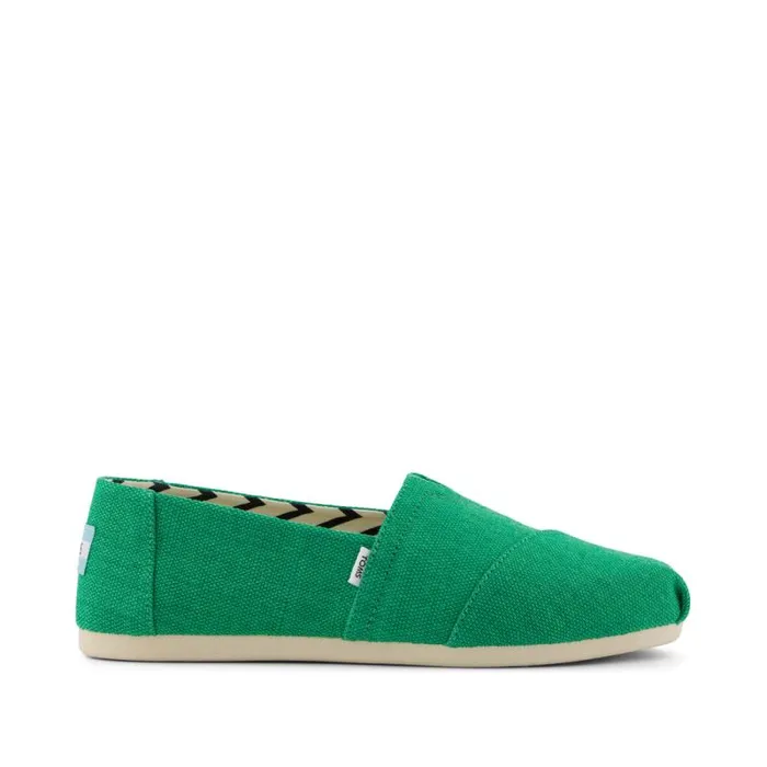 Toms TOMS Classics Alpargata Deep Mint Heritage Canvas 8211 Women