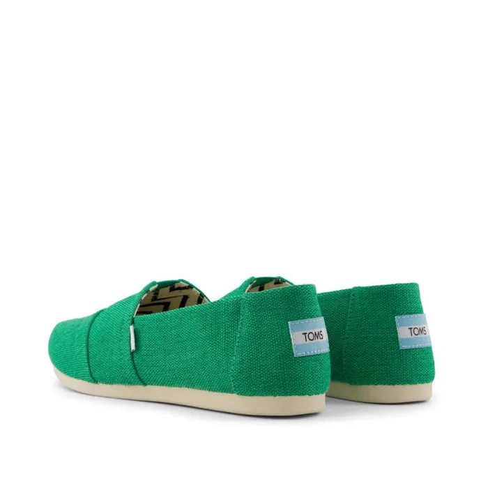 Toms TOMS Classics Alpargata Deep Mint Heritage Canvas 8211 Women