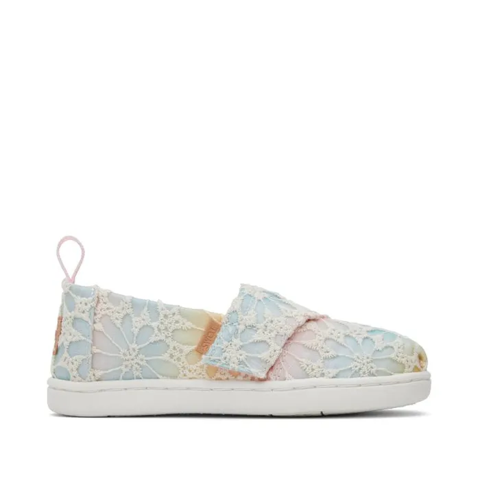 Toms TOMS Classics Alpargata Toddler Shoe Floral Lace Ombre 8211 KidsWomen