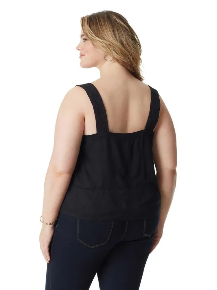 Tops Clothing Jessica Simpson Julette Cami In Black