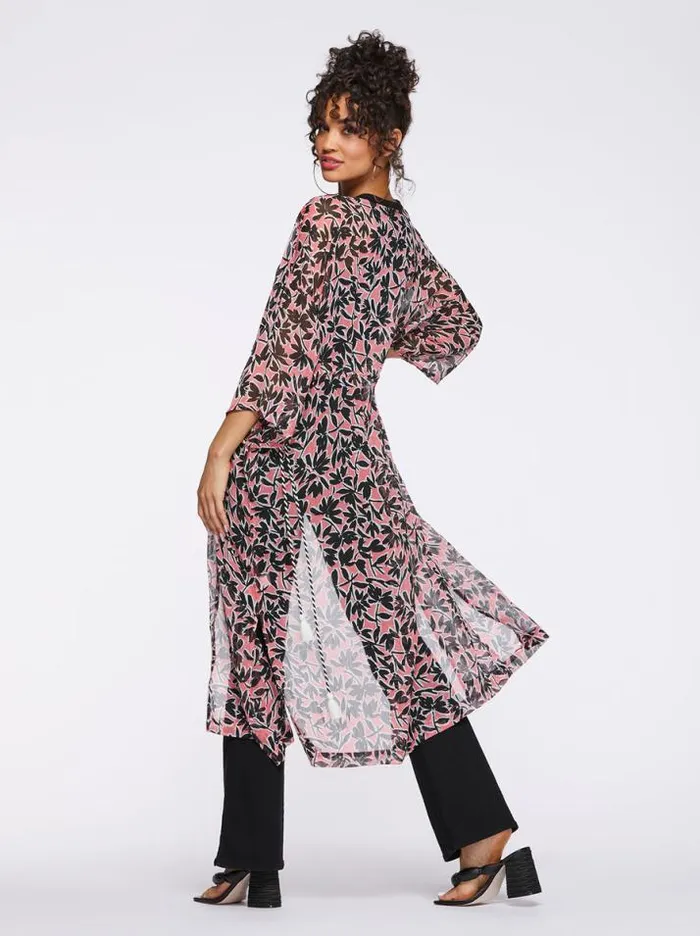 Tops Clothing Jessica Simpson Lailaa Kimono In Flora Brushes