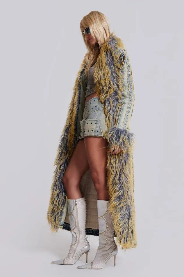 Tops Shop Kiba Denim Coat 8211 Jaded London Women