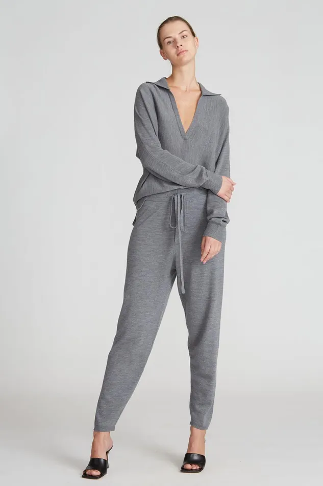 Tops Women Halston Frankie Sweater Medium Heather Grey