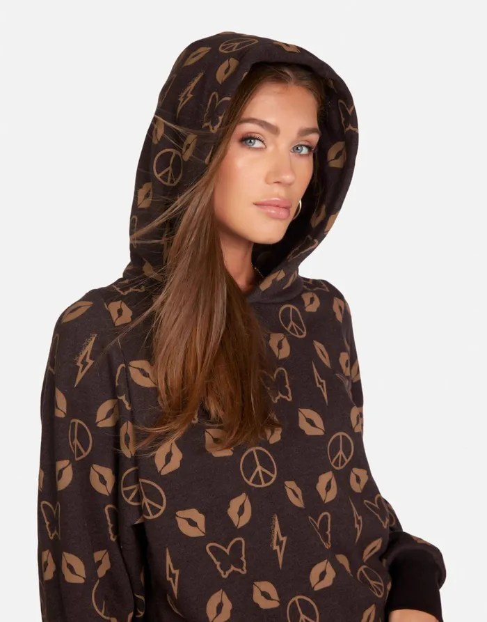 Trina Designer Bear Brown Bear Women039s Lauren Moshi Hoodies