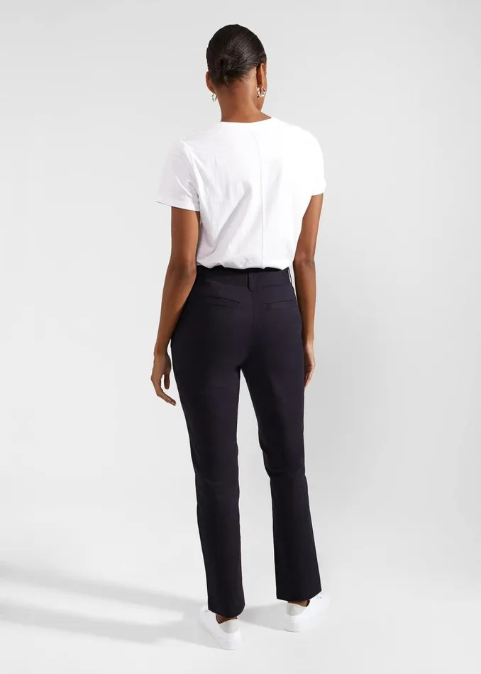 Trousers Women HOBBS Calla Chino Navy