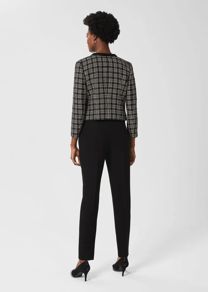 Trousers Women HOBBS Petite Mel Tapered Trousers Black