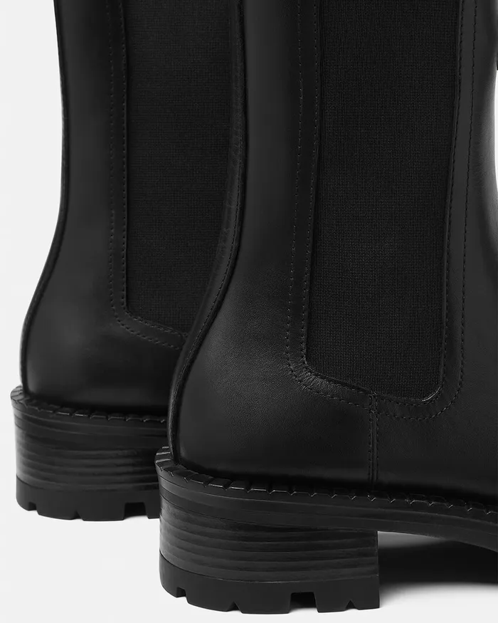 Versace Boots Women Alia Chelsea Boots 35 Mm Blackgold