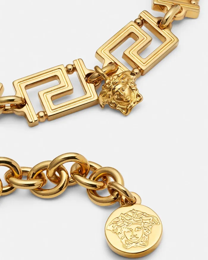 Versace Bracelets WomenMen Greca Bracelet Light Gold