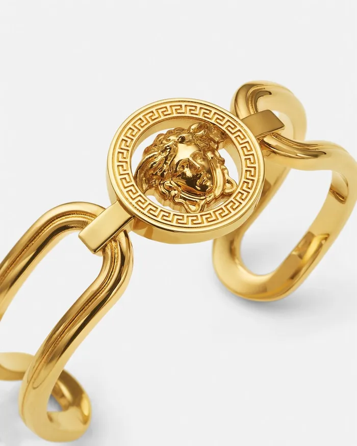Versace Bracelets WomenMen Medusa 03995 Cuff Bracelet Light Gold