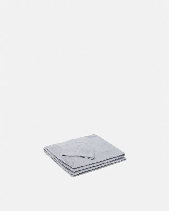 Versace Gift Sets Kids Medusa Baby Blanket Set Gray