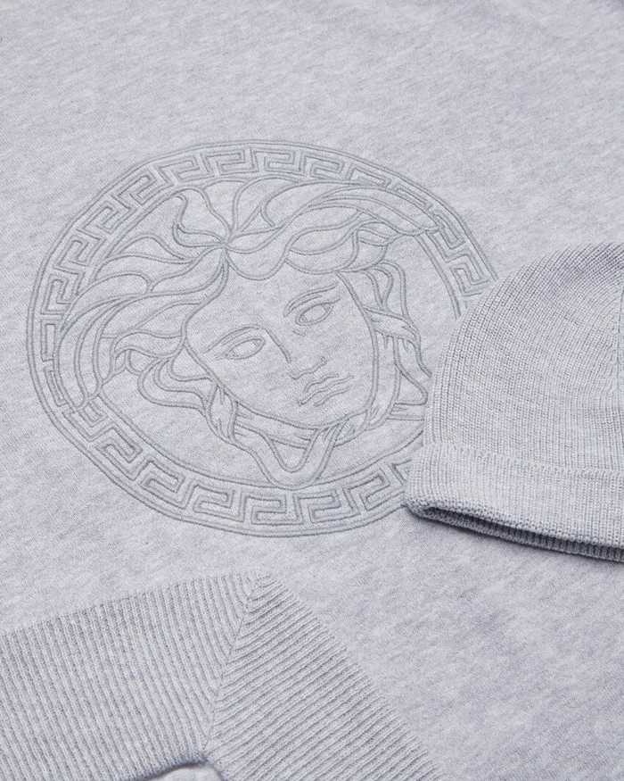 Versace Gift Sets Kids Medusa Baby Blanket Set Gray