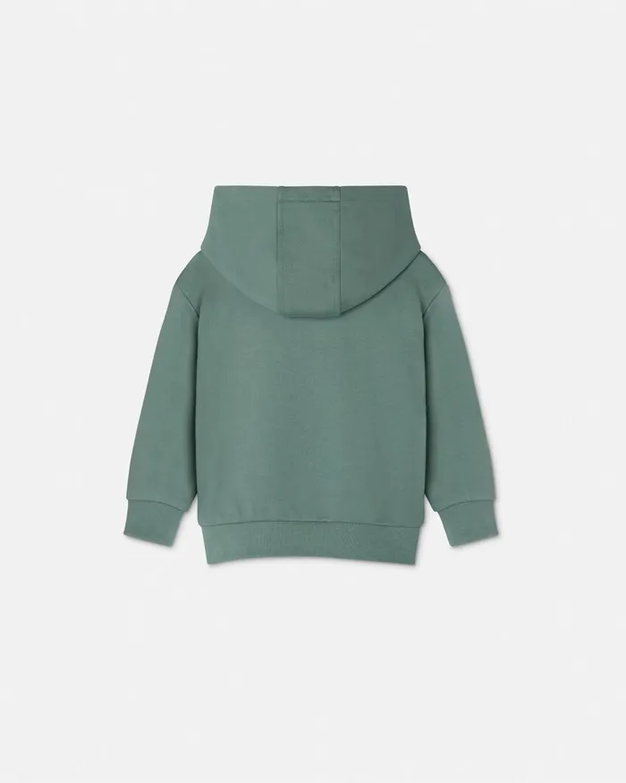 Versace Knitwear and Sweatshirts Kids 1978 ReEdition Logo Hoodie Green