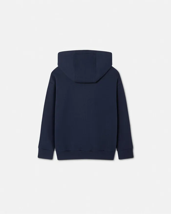 Versace Knitwear and Sweatshirts Kids Crystal Medusa Hoodie Blue