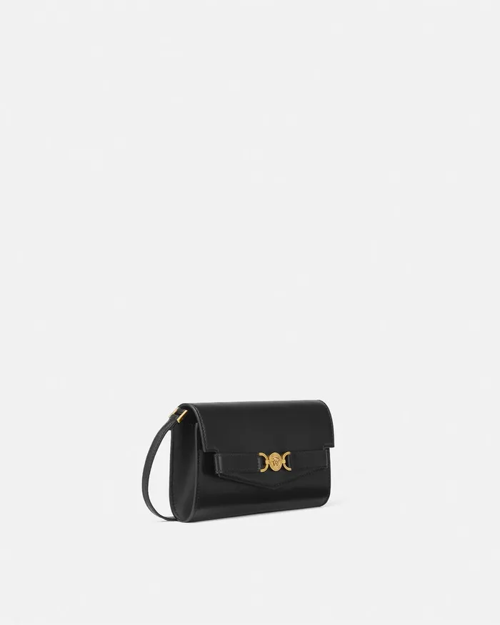 Versace Mini Bags and Clutches Women Medusa 03995 Crossbody Bag Blackgold