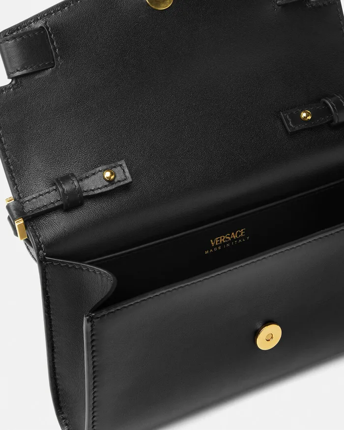Versace Mini Bags and Clutches Women Medusa 03995 Crossbody Bag Blackgold