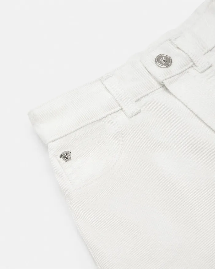 Versace Pants and Skirts Kids Baby Jeans White
