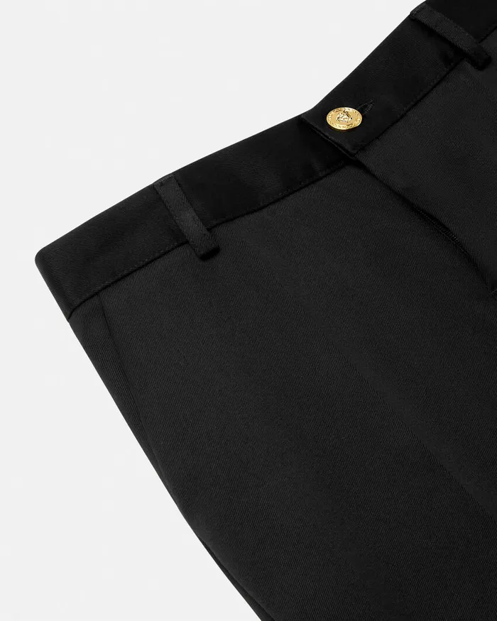 Versace Pants Kids Formal Pants Black