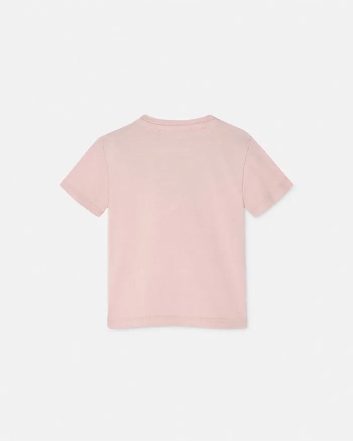 Versace Shirts and Tshirts Kids 90s Vintage Logo Baby TShirt Light Pink