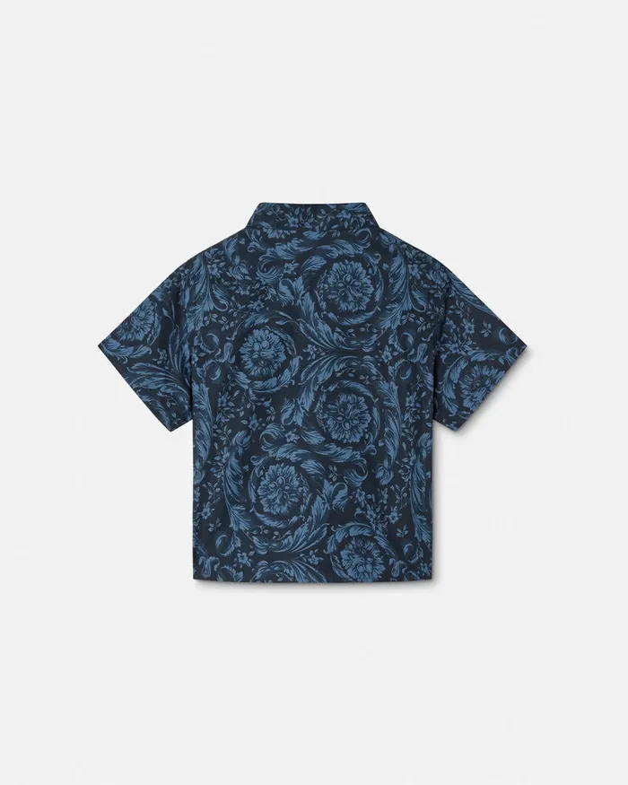Versace Shirts and Tshirts Kids Barocco Baby Shirt Blueprint