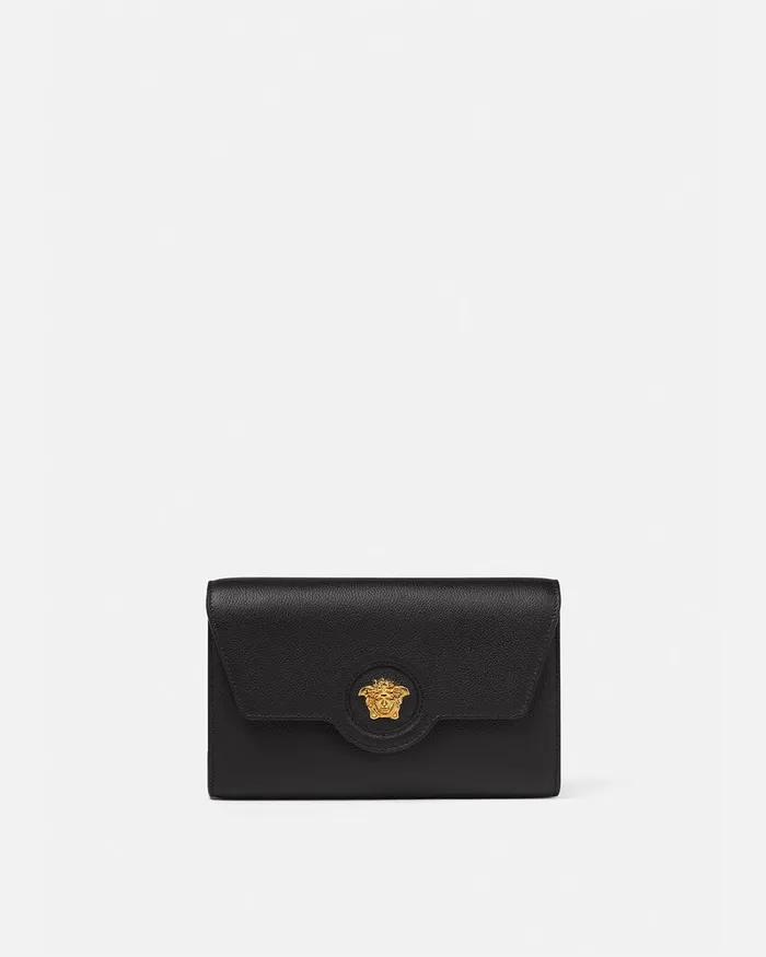 Versace Shoulder and Crossbody Women La Medusa Crossbody Bag Blackgold