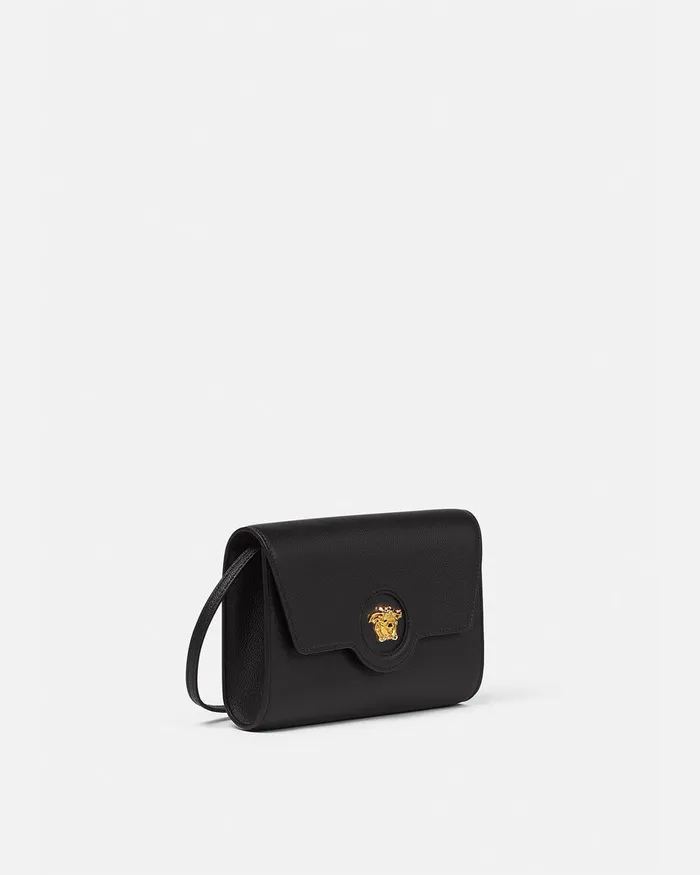 Versace Shoulder and Crossbody Women La Medusa Crossbody Bag Blackgold