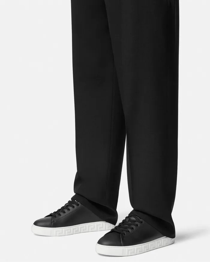 Versace Sneakers Men Greca Sneakers Black