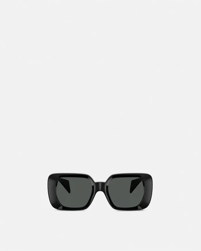Versace Sunglasses WomenMen Medusa Medallion Sunglasses Blackgold