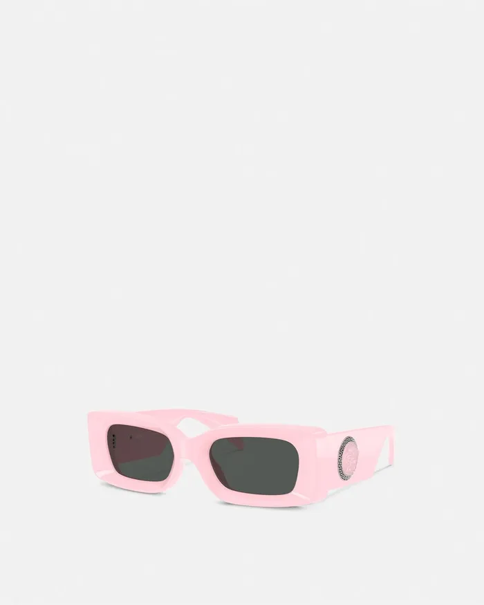 Versace Sunglasses WomenMen Medusa Medallion Sunglasses Pink