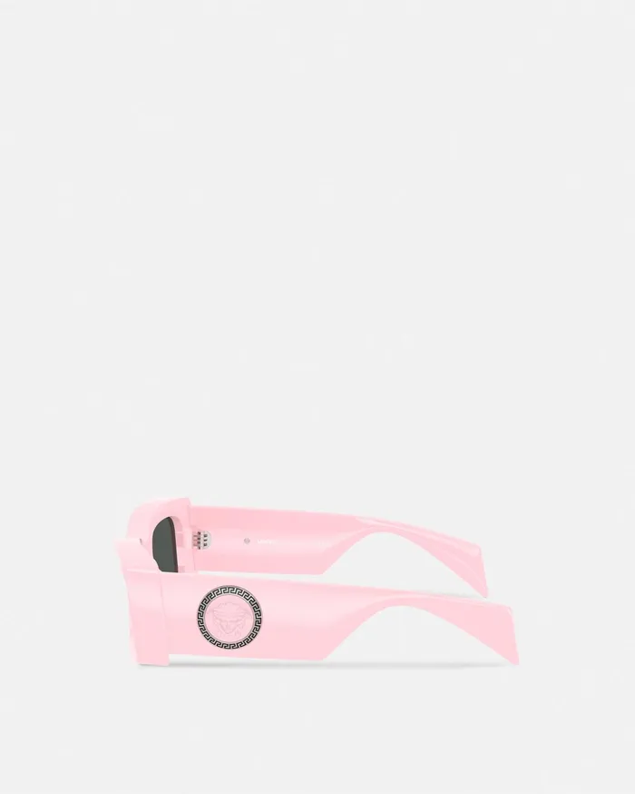 Versace Sunglasses WomenMen Medusa Medallion Sunglasses Pink