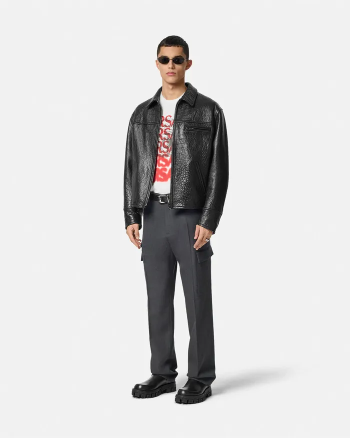 Versace TShirts and Polos Men Medusa Medallion TShirt Whiteprint