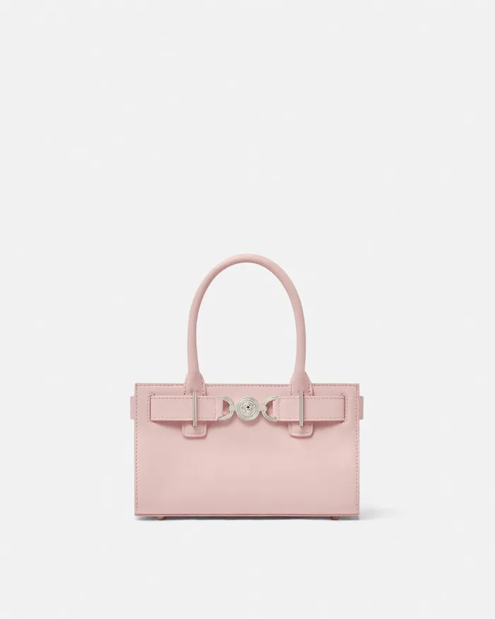 Versace Totes Women Medusa 03995 Small Tote Bag Light Pink