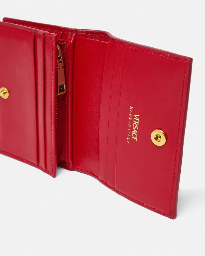 Versace Wallets Women Medusa 03995 Wallet Red