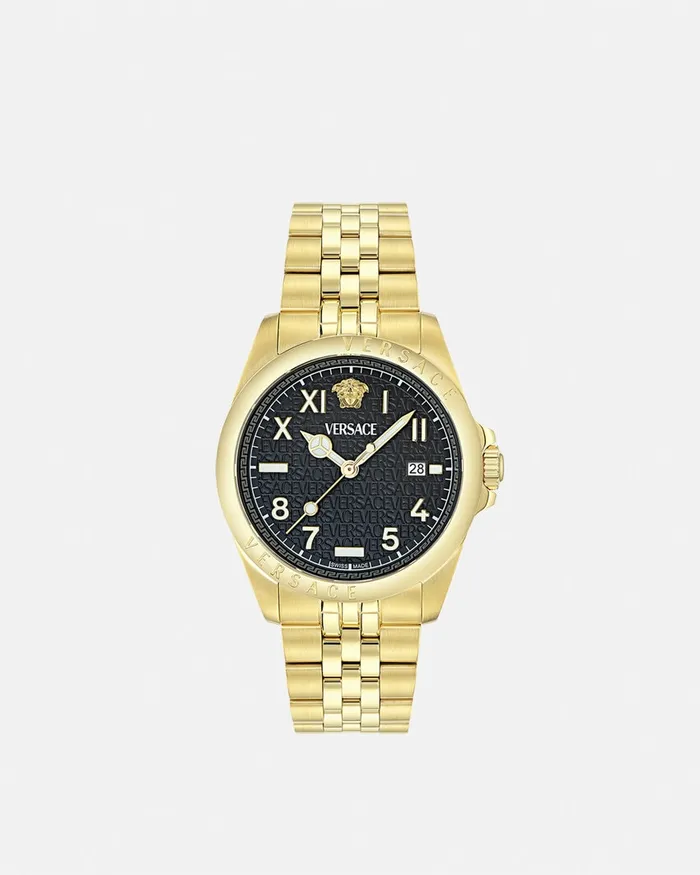 Versace Watches Men Anteo Watch Gold