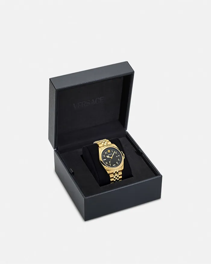 Versace Watches Men Anteo Watch Gold
